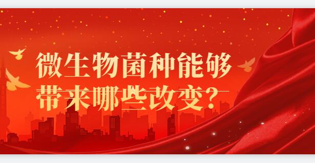 微生物菌種能夠帶來哪些改變？